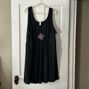 NWT simple black dress